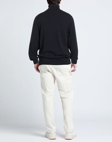 Man Turtleneck Midnight blue Size 44 Cashmere