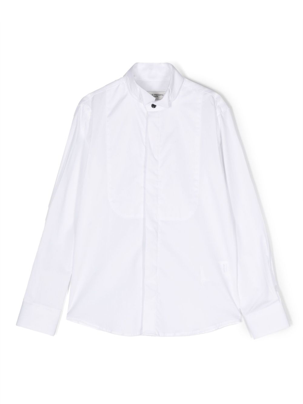Long-sleeve cotton shirt - White