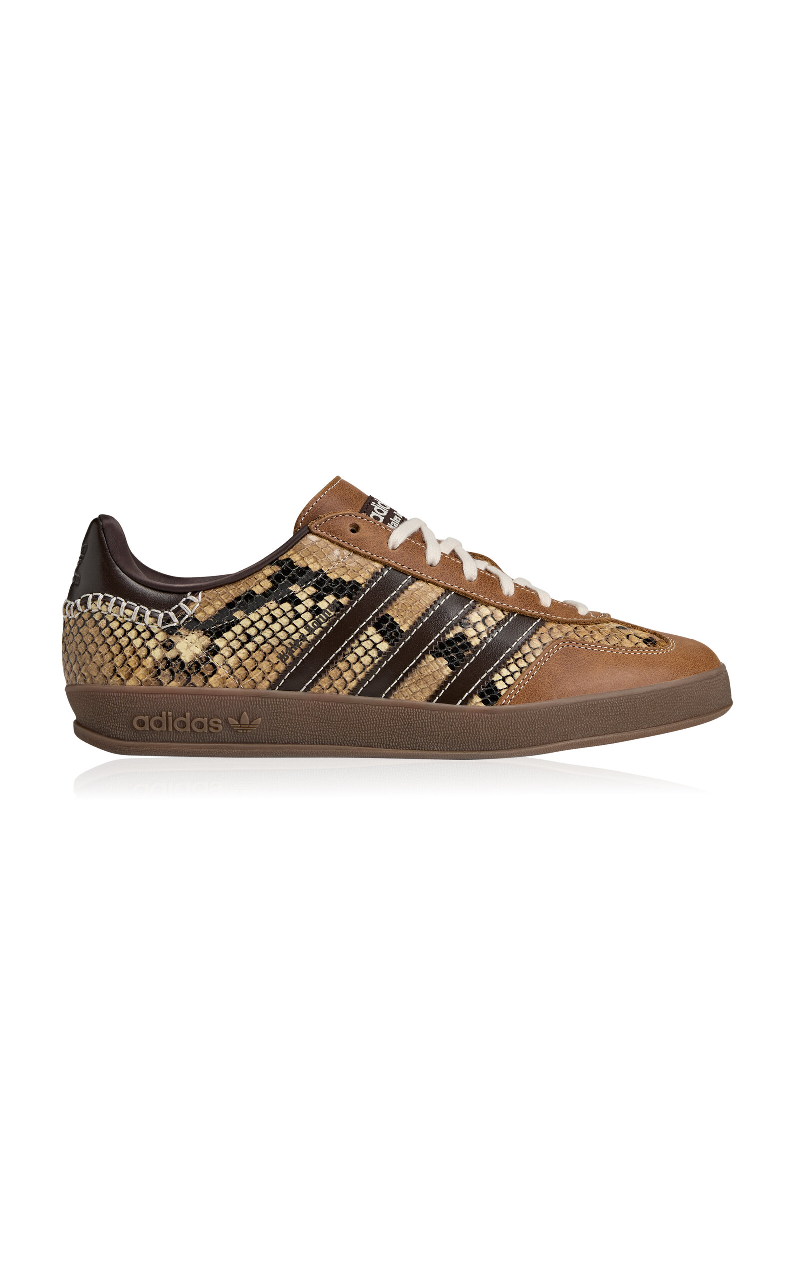 Gazelle Snake-Effect Leather Sneakers - Moda Operandi