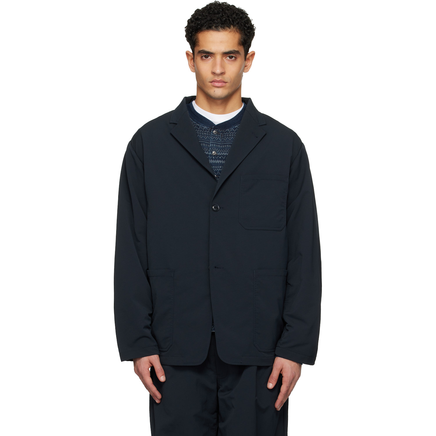 Navy ALPHADRY Club Blazer