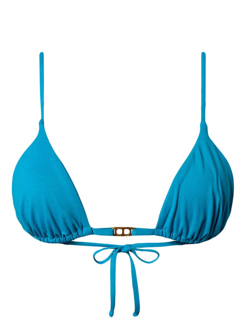Triangle-cup bikini top - Blue