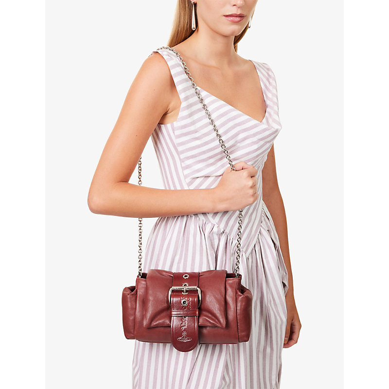 Womens Hazel Treasure Leather Handbag