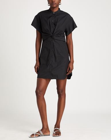 Woman Mini dress Black Size 10 Cotton