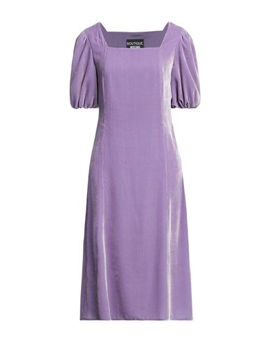 Woman Midi dress Mauve Size 6 Viscose, Silk