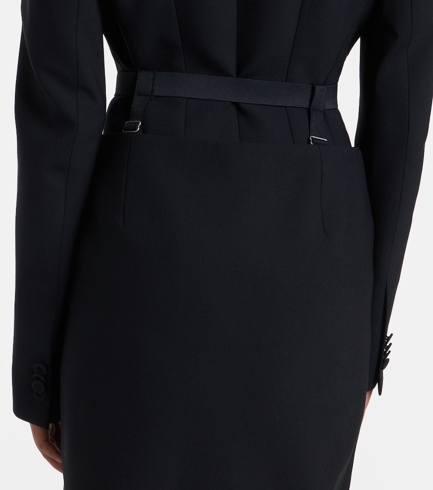 Cutout pencil skirt