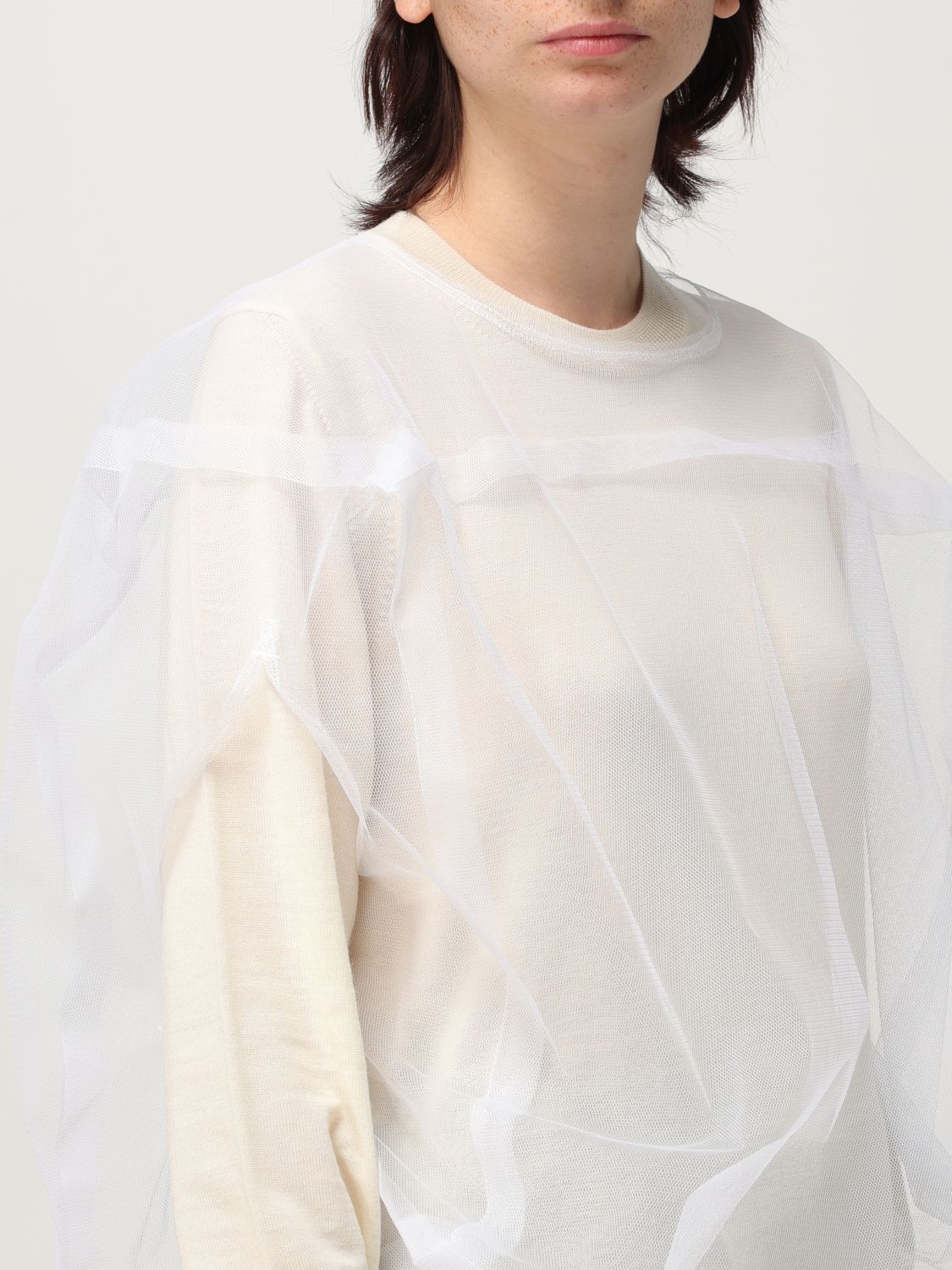 Cardigan Woman color White
