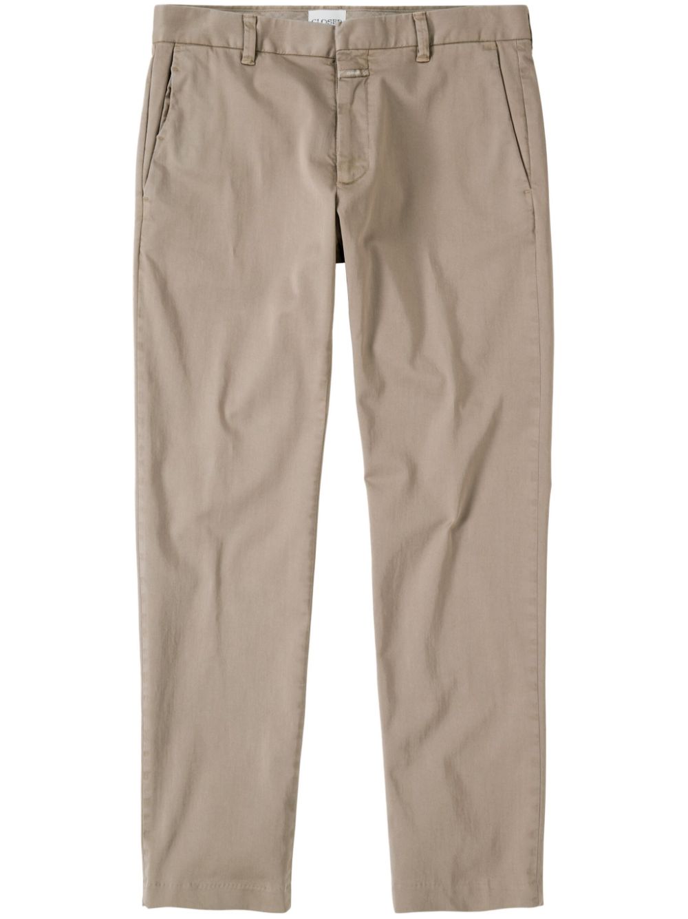 Darwin low-waist slim-cut chino trousers - Neutrals