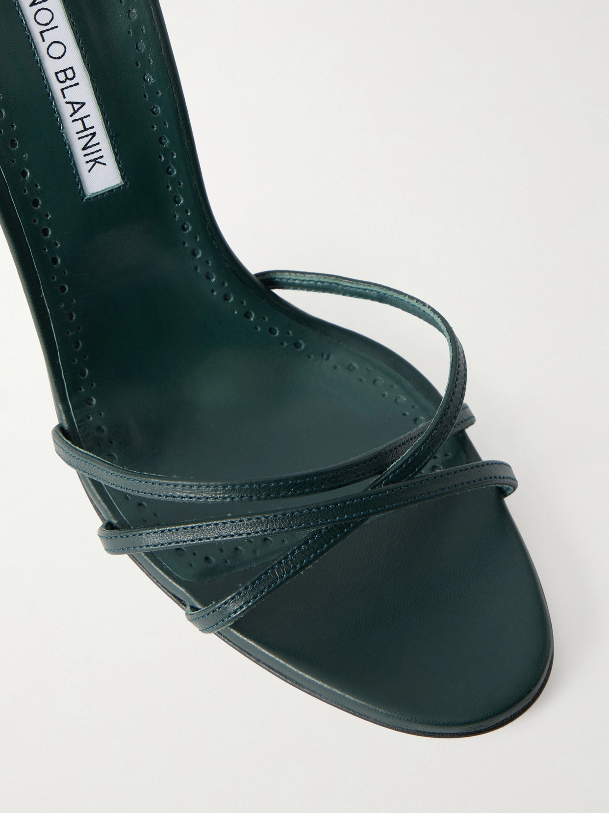 Leva 105 Leather Sandals - Green