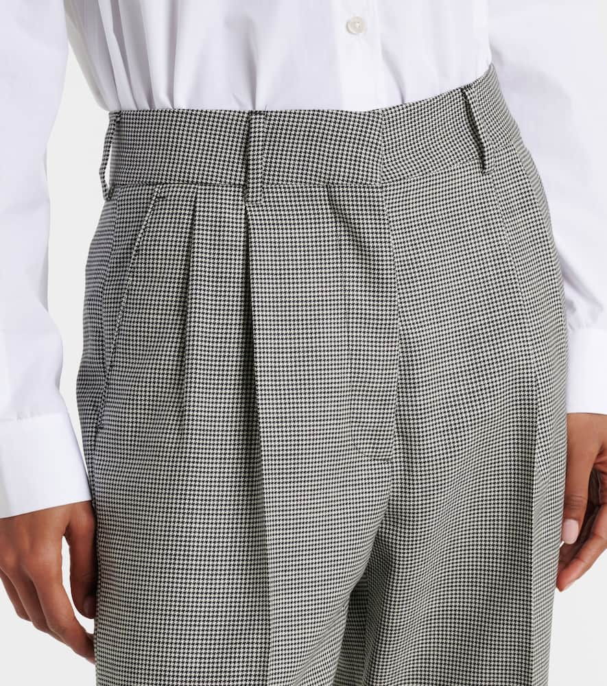 Blazé Milano Fox houndstooth straight pants