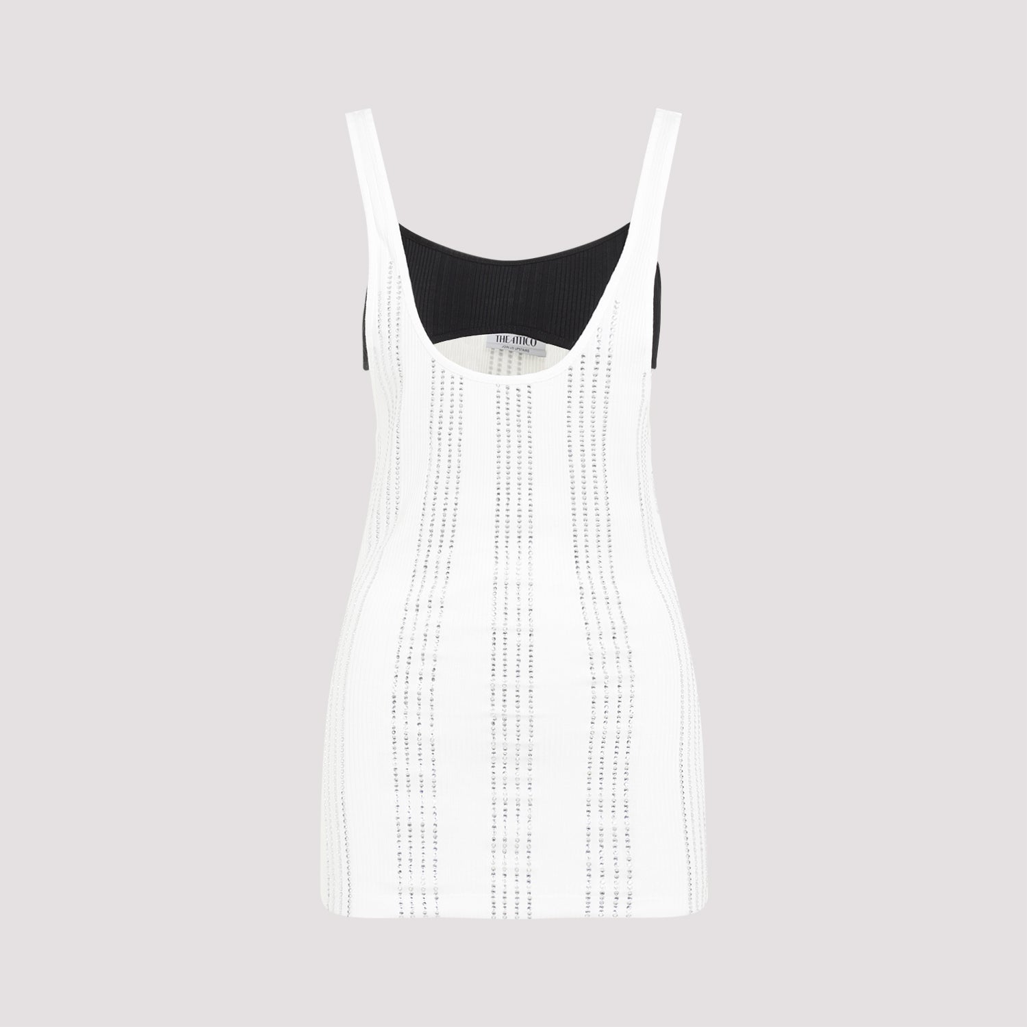 Cotton Flat Ribbed Jersey Tank Top