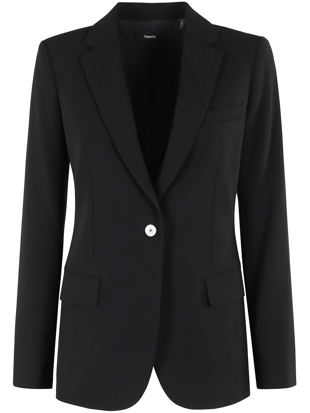 Peak lapels blazer - Black