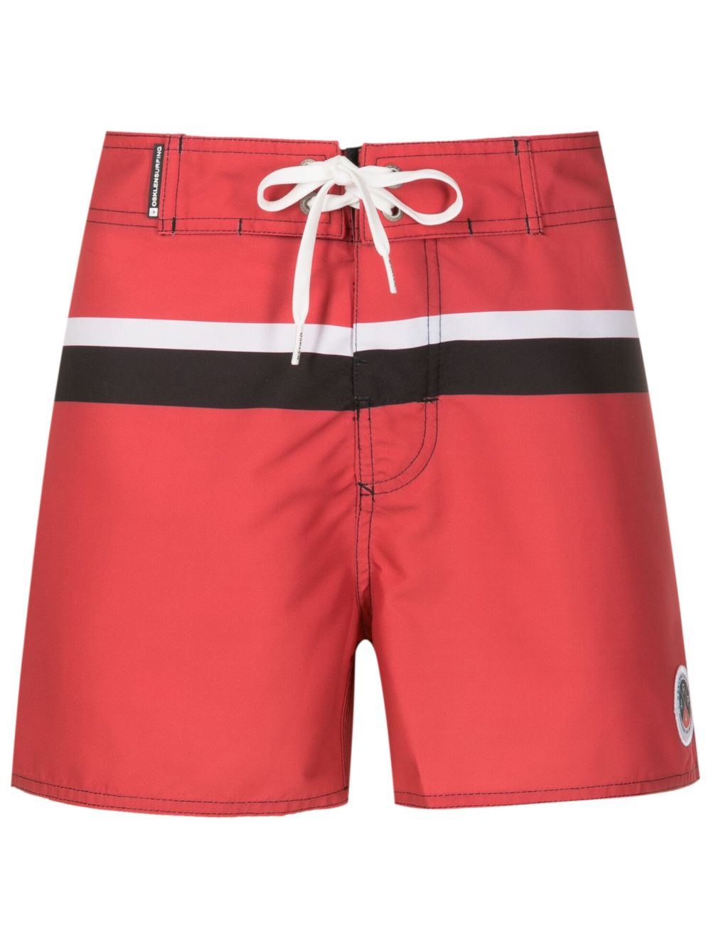 Surf Sunset swim shorts - Red