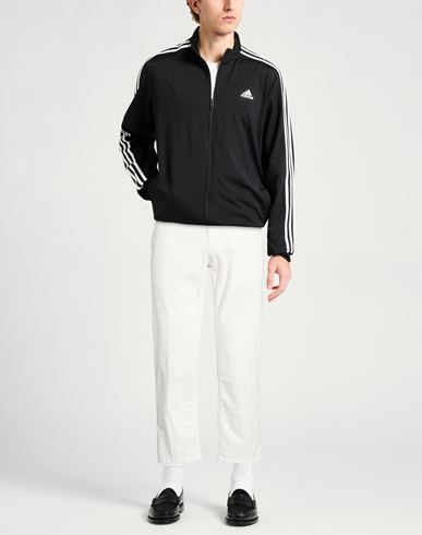 Man Pants White Size 30 Cotton, Elastane