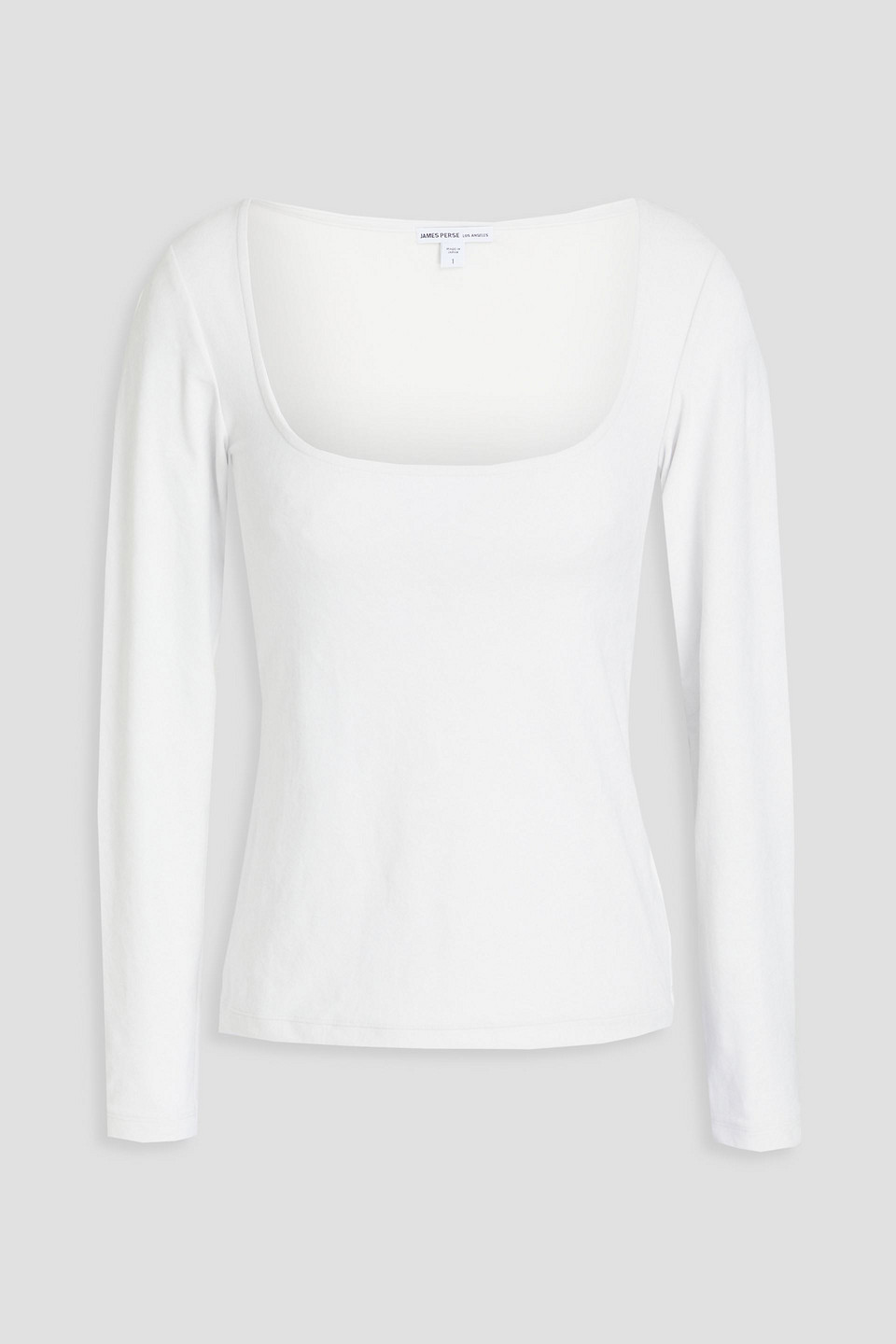 Crushed-velvet top