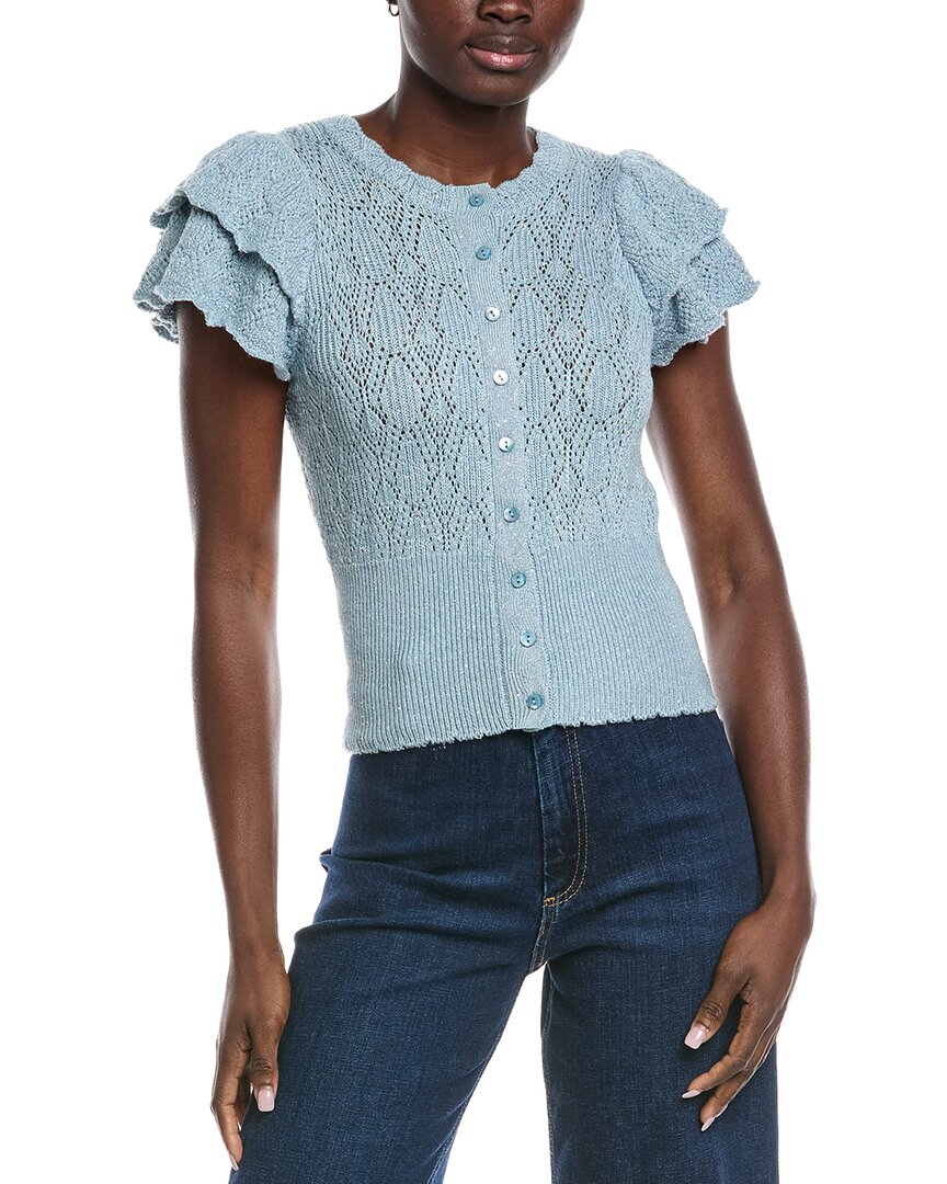 Diamond Pointelle Top