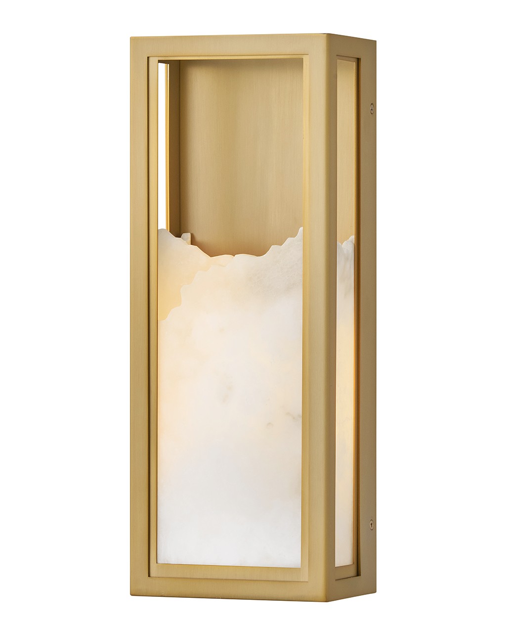 Lacquered Brass LED Wall Sconce from the Veleta Collection