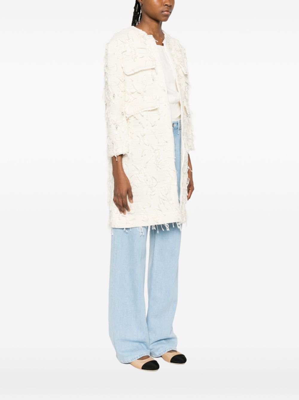 Manteau caban en coton mélangé Bye