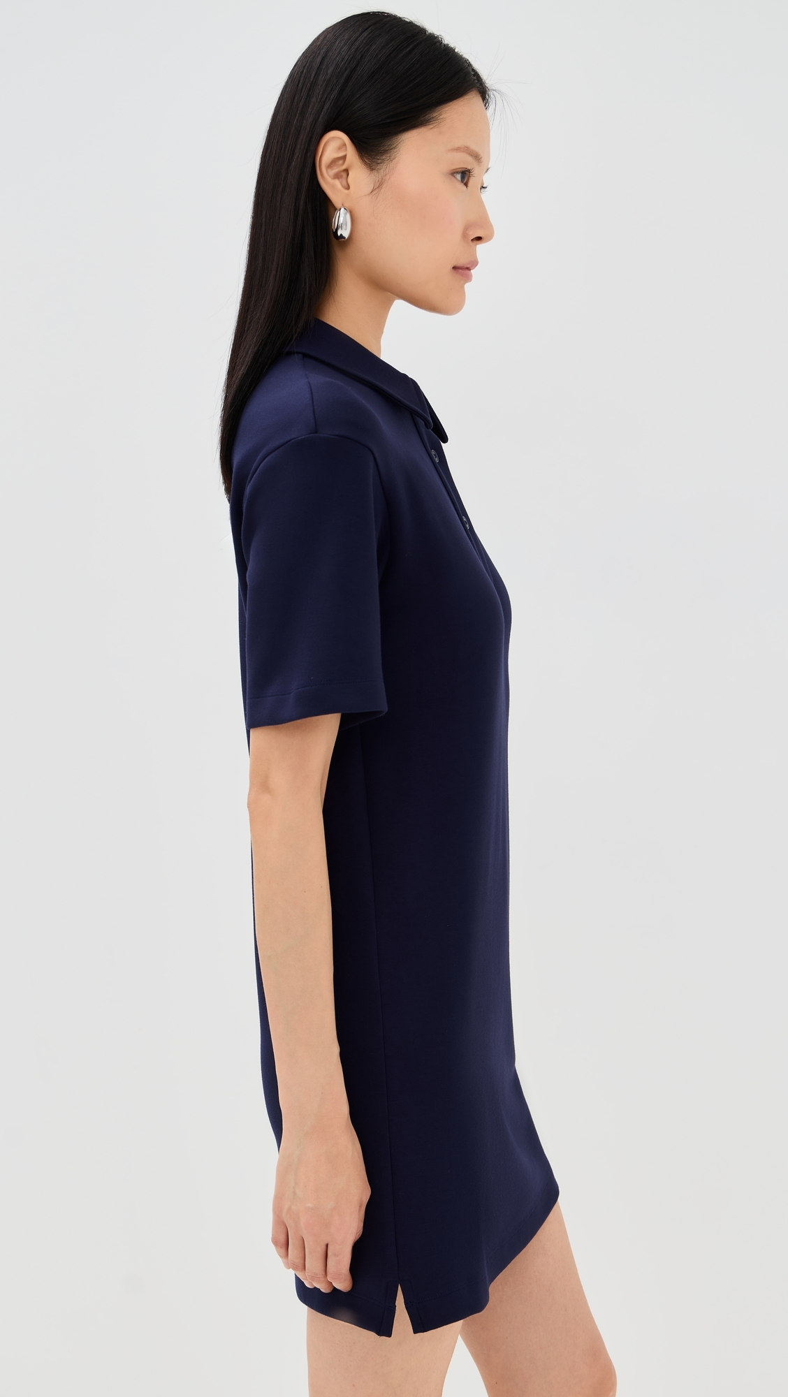 Solene Polo Dress Navy