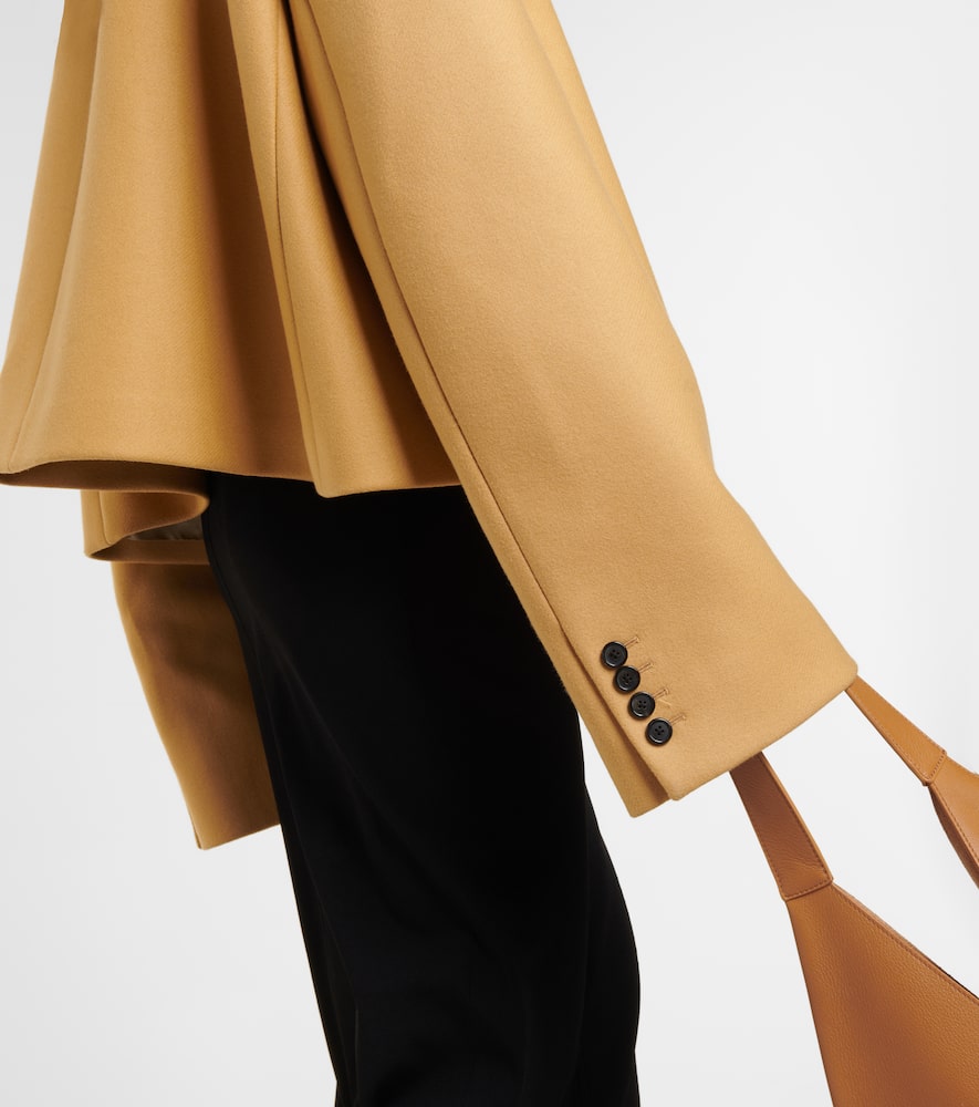 Raymond cropped wool-blend jacket