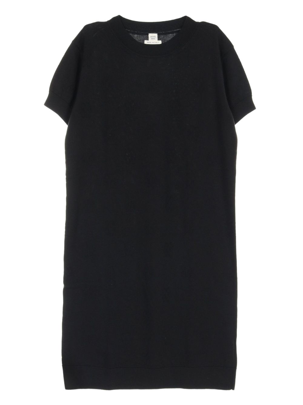 Hermès Pre-Owned 2010s H Lift silk dress - Black