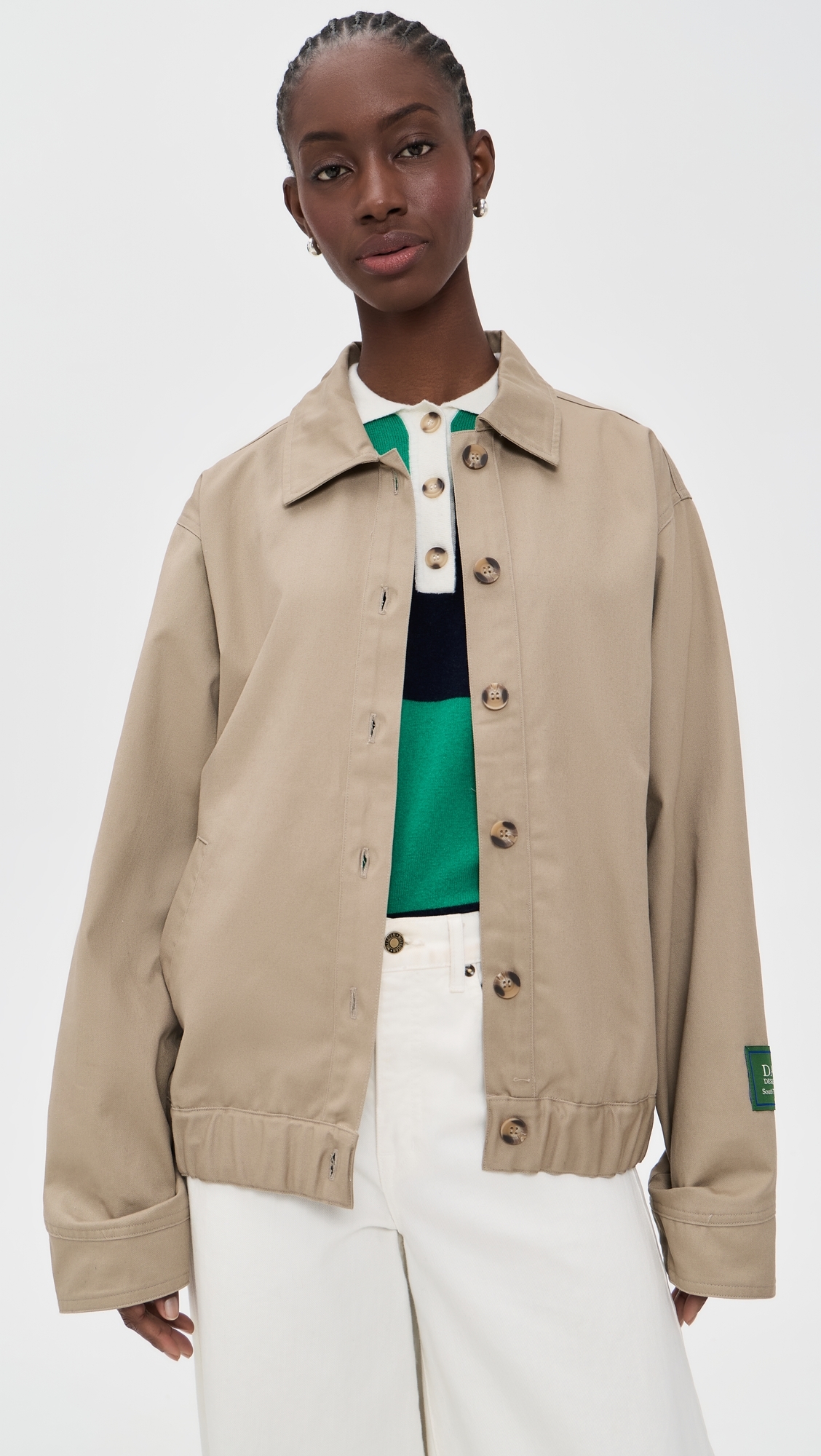 Blouson Jacket Khaki