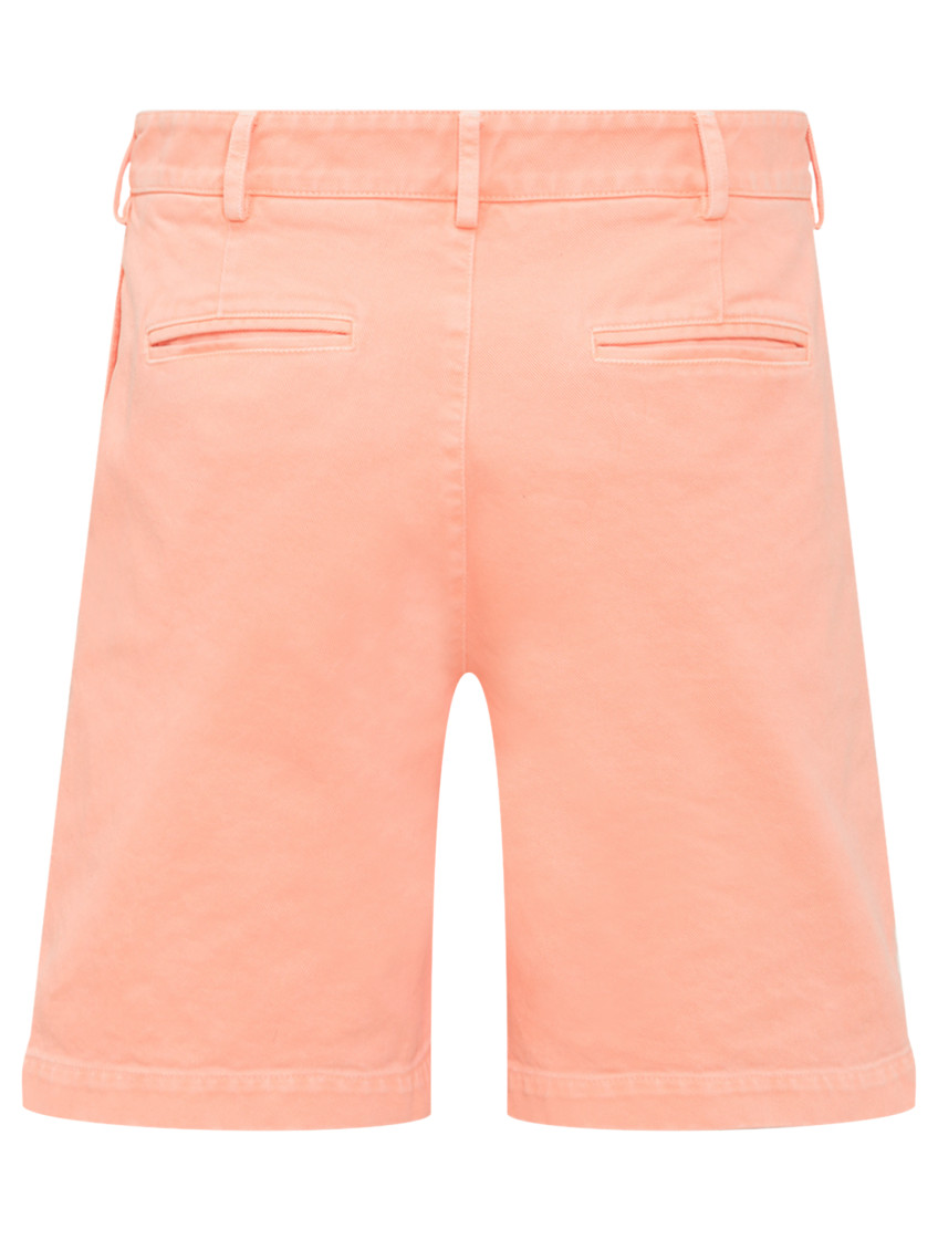 Coral Solid Shorts