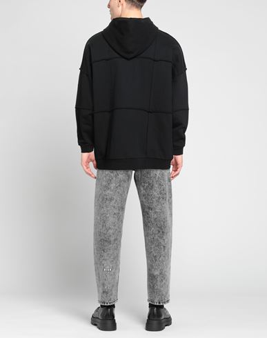 Flâneur Man Sweatshirt Black Size XL Cotton