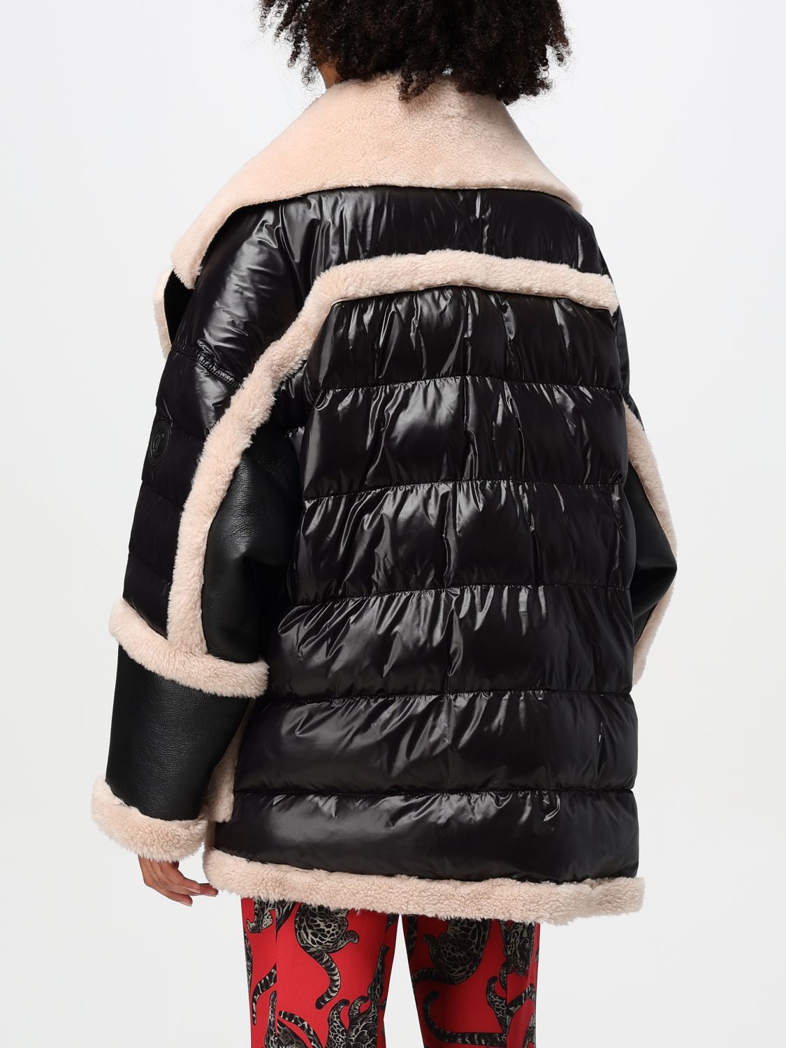 Fur Coats Woman color Black