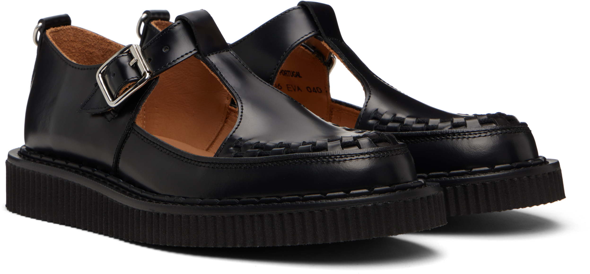 Black Hatton T-Bar Sandal Loafers