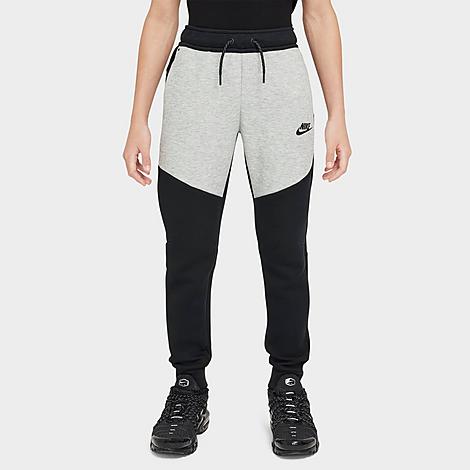 Big Kids Sportswear Tech Fleece Reflective Jogger Pants in Black/Dark Grey Heather/Black