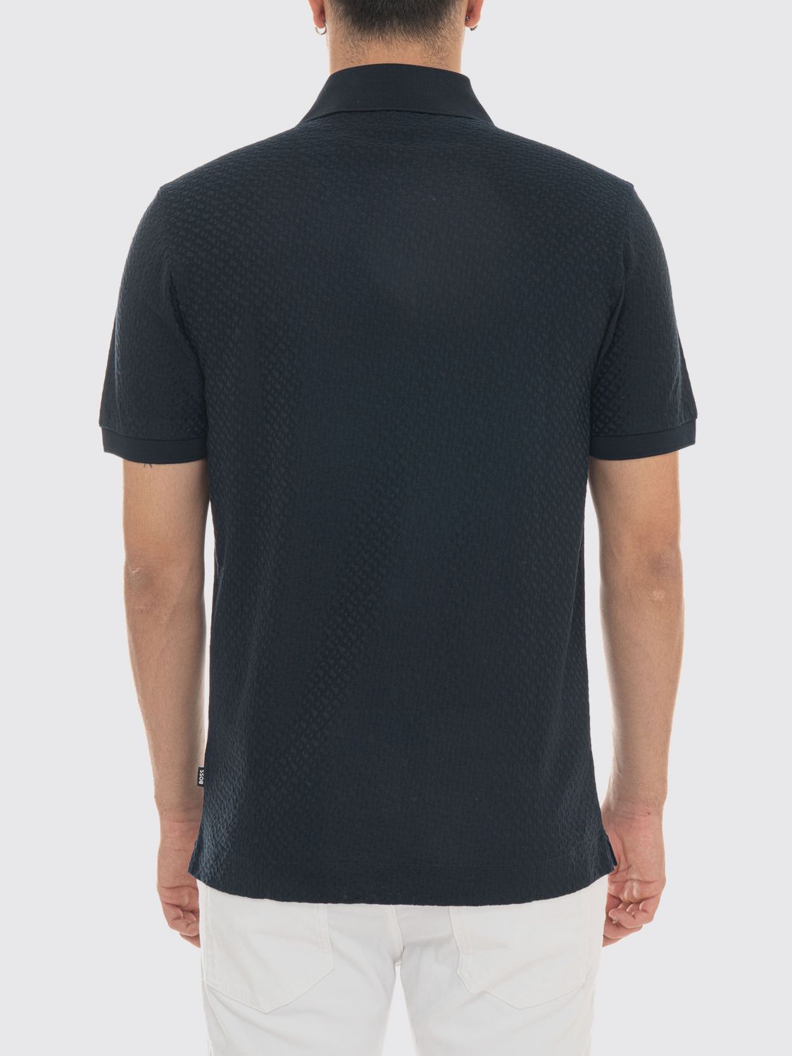 Polo Shirt Men color Blue