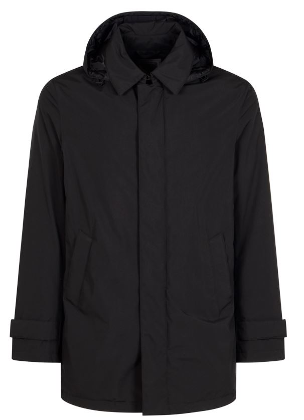 Midi Hooded Down Jacket