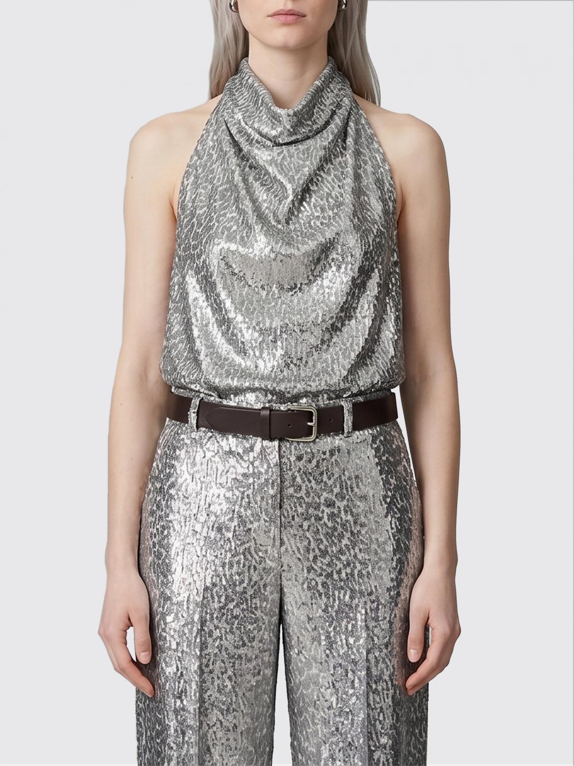Top Woman color Silver