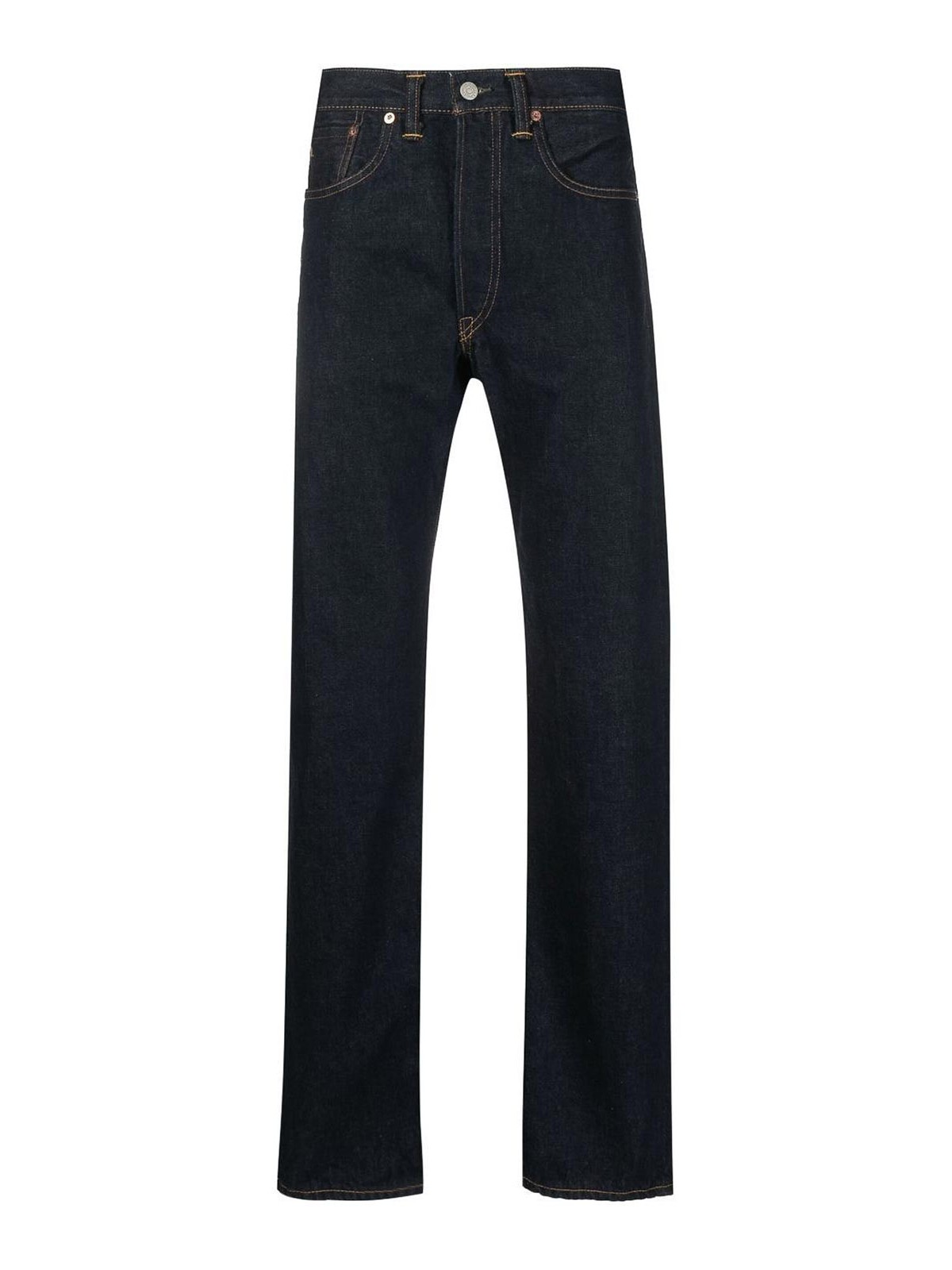 Denim Straight Leg Jeans