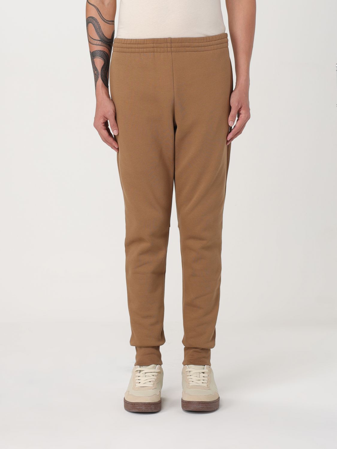 Slim-cut track pants - Black