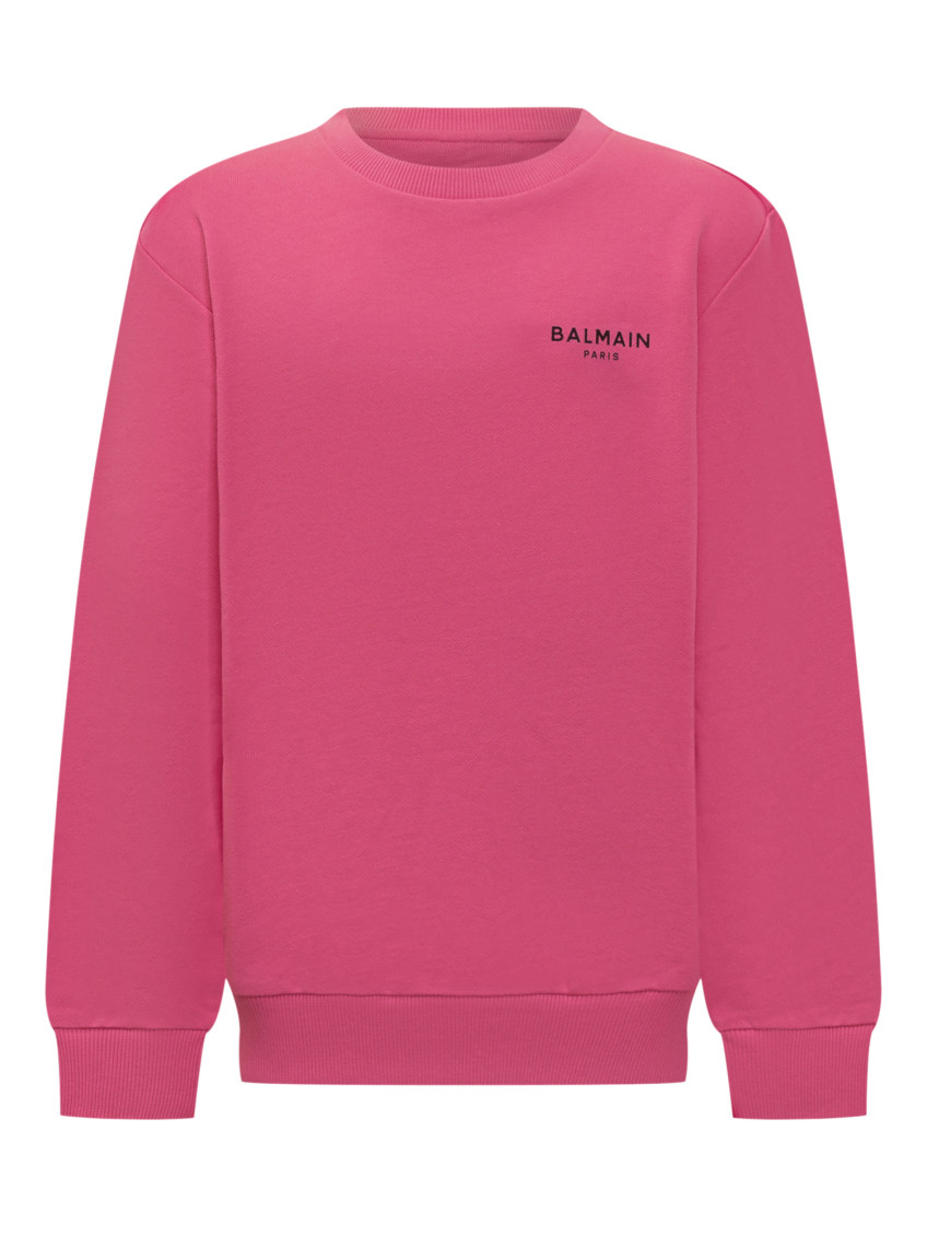 Kids Pink Logo Sweatshirt