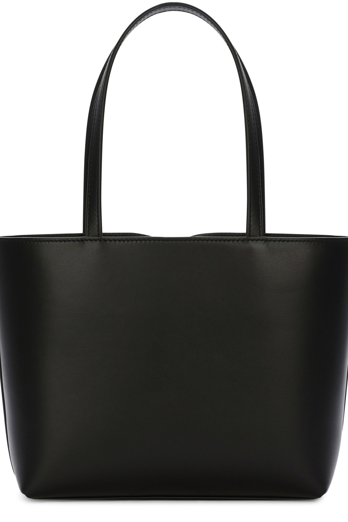 돌체앤가바나 여성 DG 로고 카프 스킨 카메라 백 스몰 DXG73C7BBCK