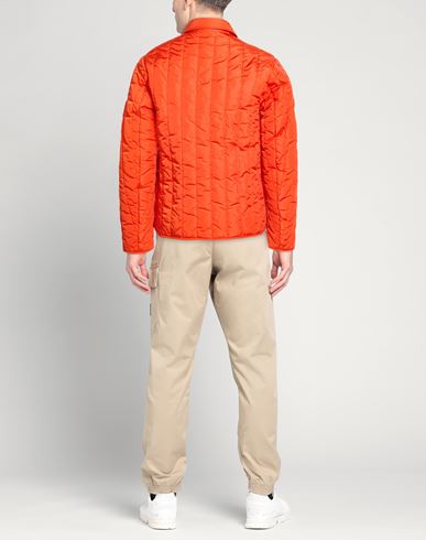 By Slowear Man Puffer Orange Size 42 Polyamide