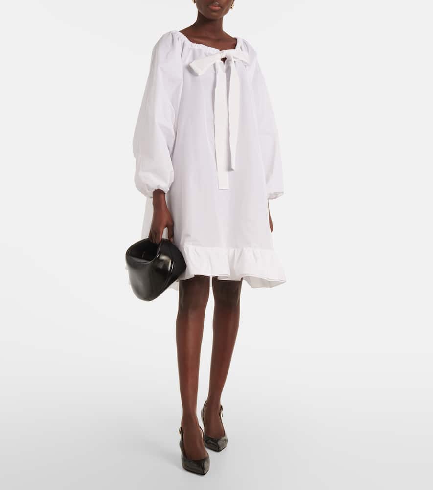 Ruffled minidress