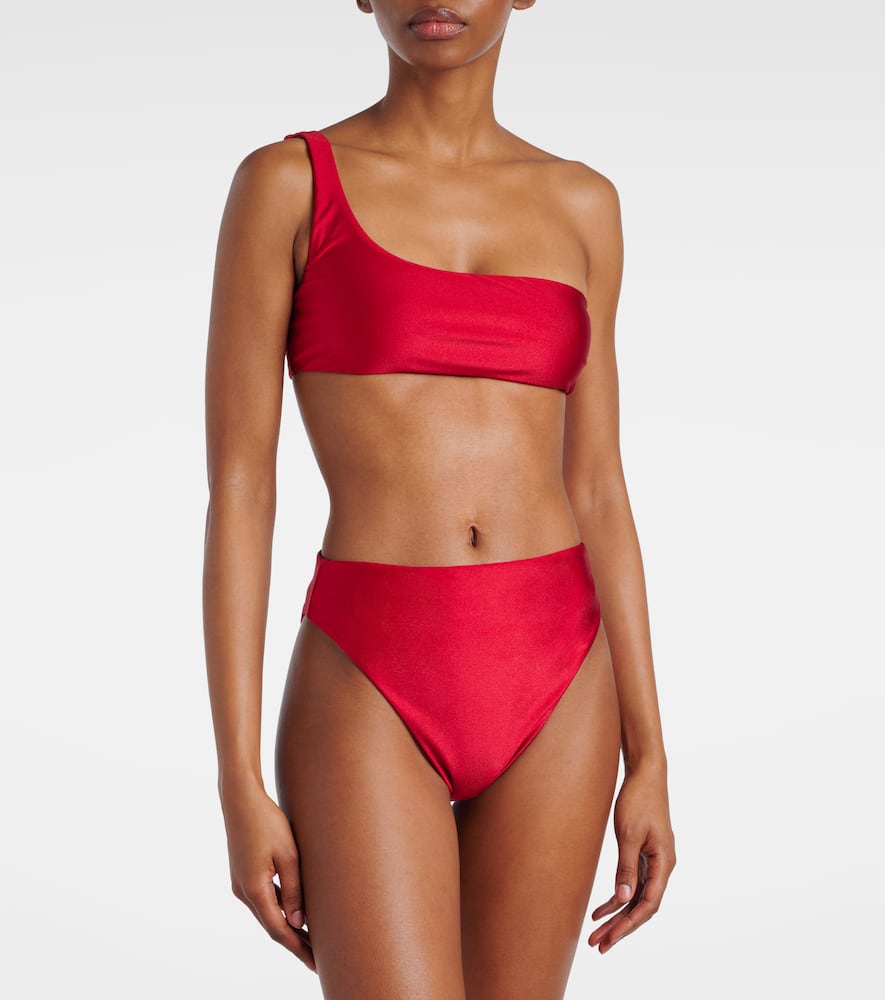 Eliza one-shoulder bikini top