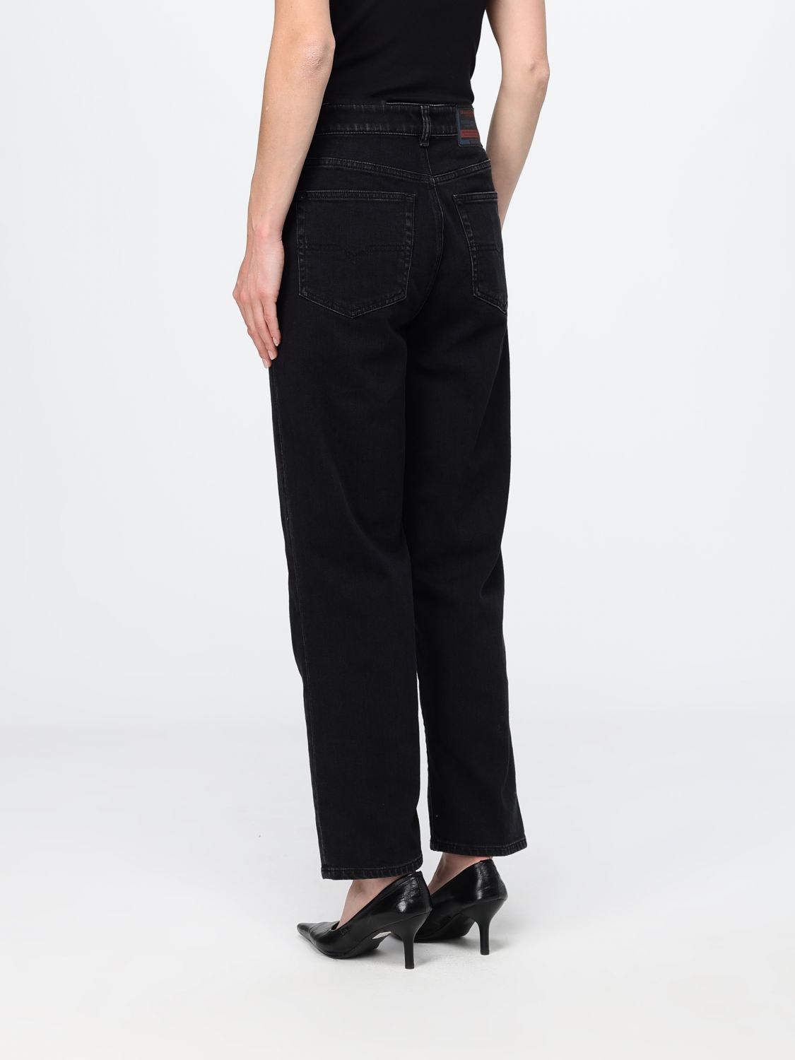 Jeans Woman color Black