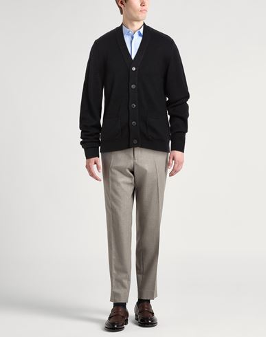 Man Cardigan Midnight blue Size M Virgin Wool