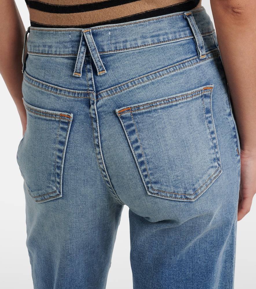 London cropped straight jeans