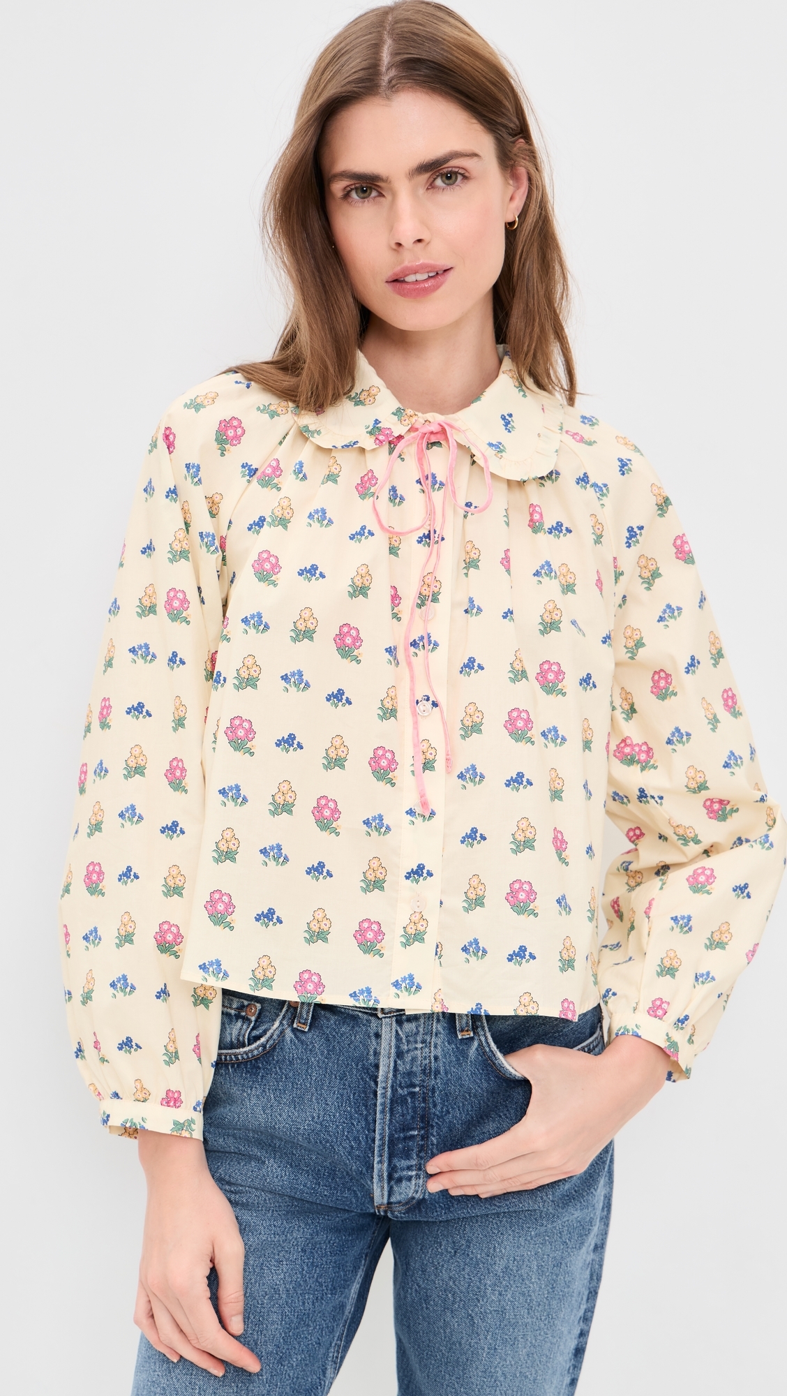Wimbledon Top Ivory Garden