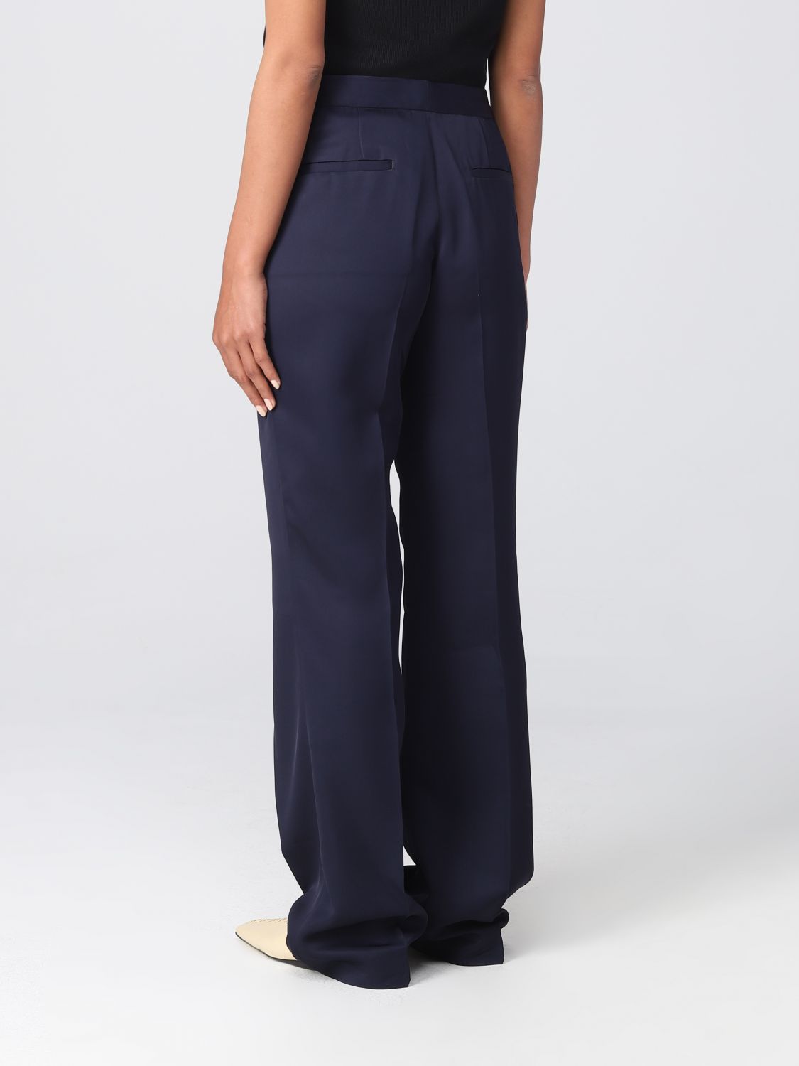Pants Woman color Blue