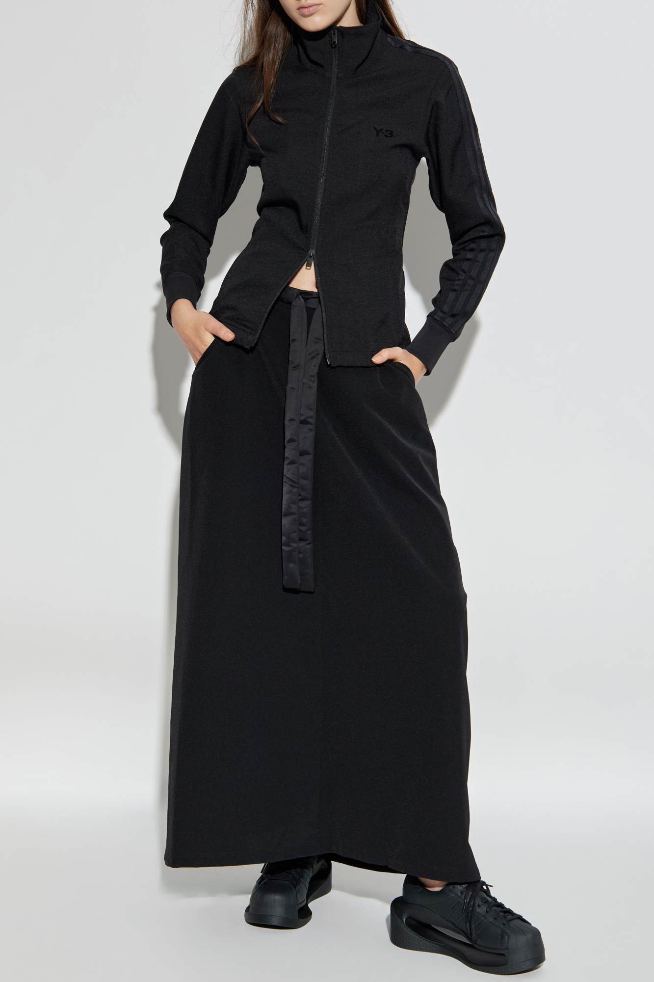 Logo Skirt, Women's, Black