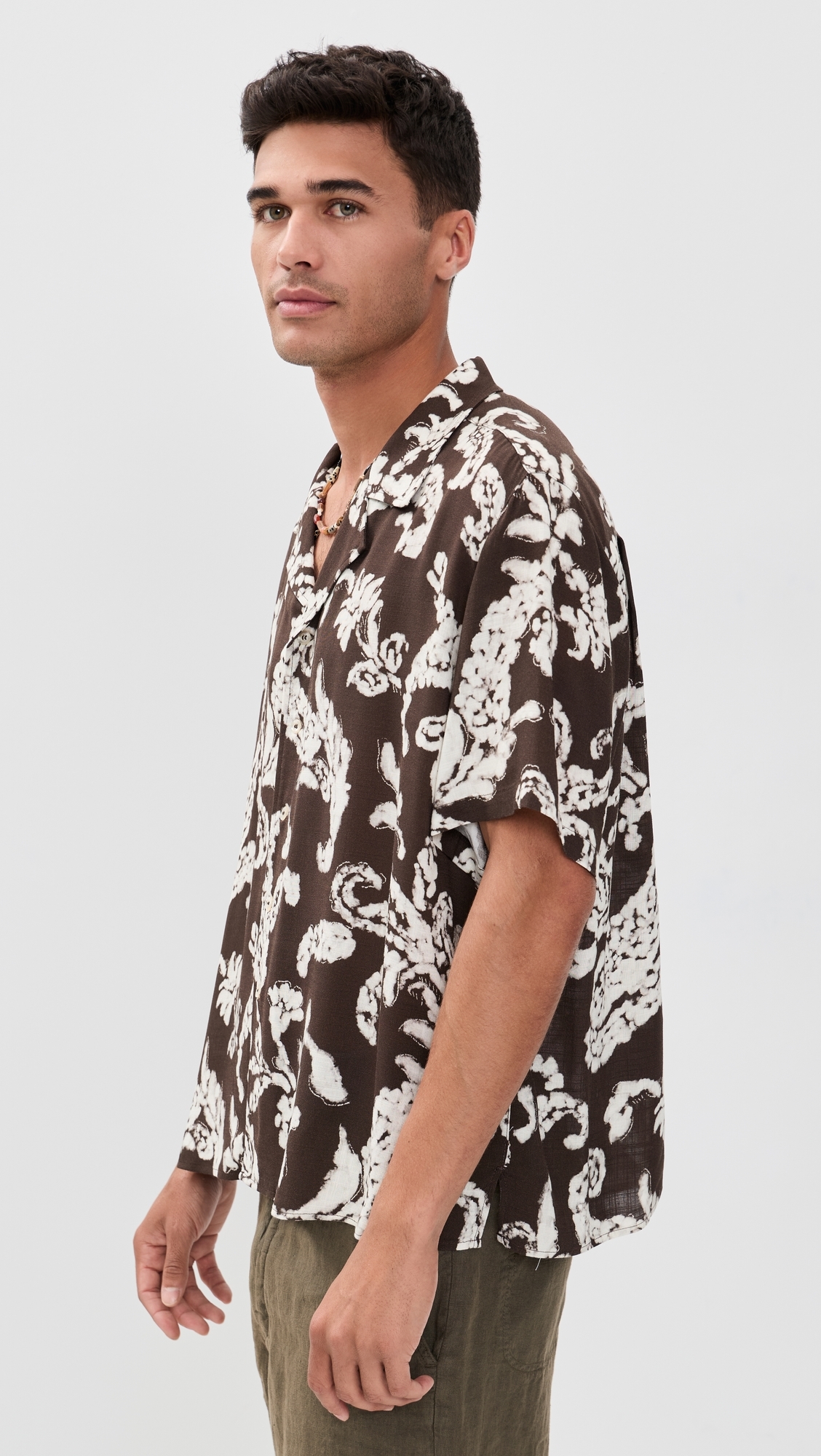 Hell Shirt Brown Paisley