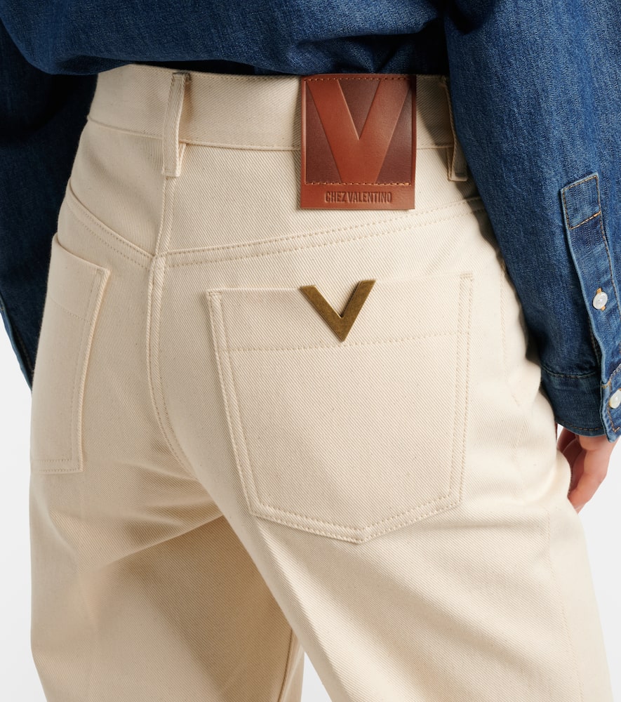 VGold straight jeans
