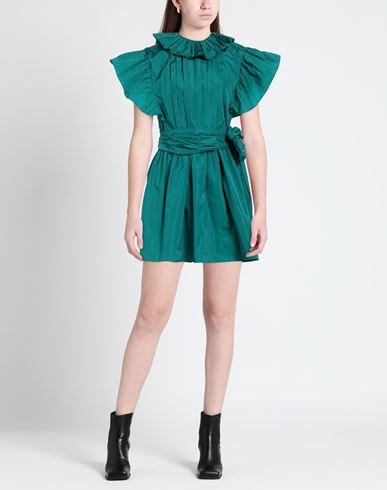 Woman Short dress Emerald green