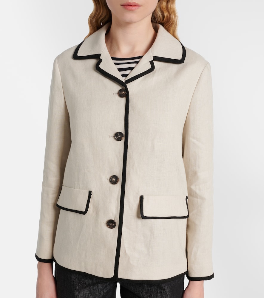 Leslie linen jacket
